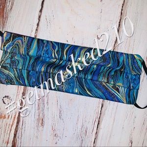 3/$25 Handmade Face Masks Geo Theme